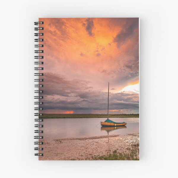 Item preview, Stormy sunset at Blakeney Harbour designed and sold by dp-images.