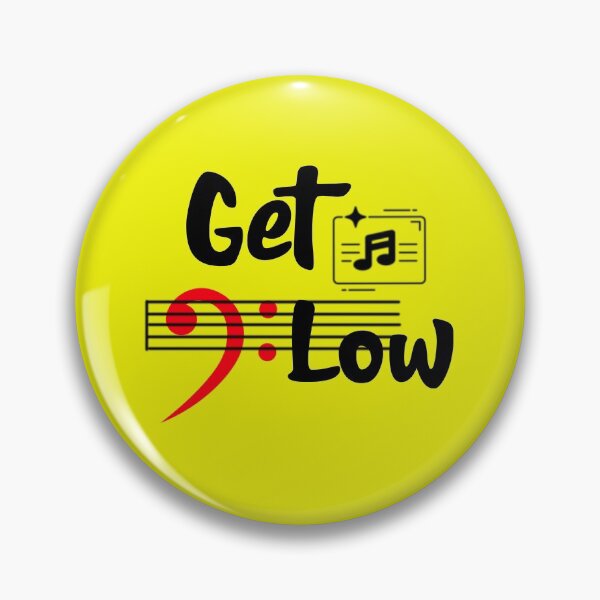 Item preview, Get Low! Bass Music Piano Band Orchestra designed and sold by musicmusicpin.