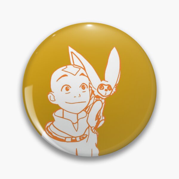 Item preview, Avatar Aang and Momo Line Art designed and sold by 0Turtleduck0.