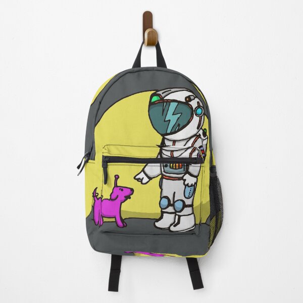 Item preview, Astronaut And Cute Space Dog Spacewalk designed and sold by Chubuter.