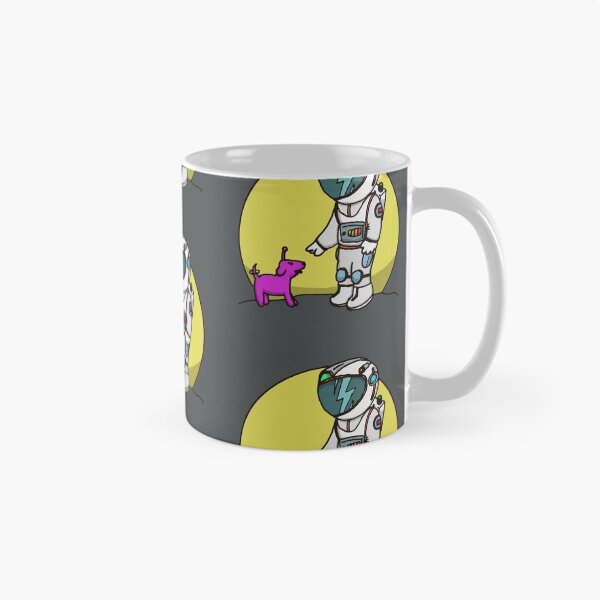 Item preview, Astronaut And Cute Space Dog Spacewalk designed and sold by Chubuter.