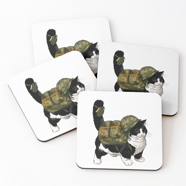 Item preview, Soldier Cat designed and sold by cochambrator.