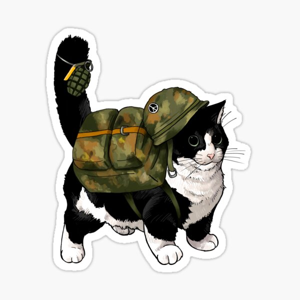 Item preview, Soldier Cat designed and sold by cochambrator.