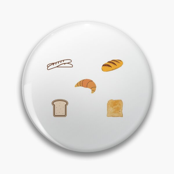 Item preview, Variety Of Breads Food Sticker Pack Design designed and sold by AritraSur.