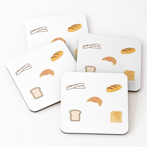 Item preview, Variety Of Breads Food Sticker Pack Design designed and sold by AritraSur.