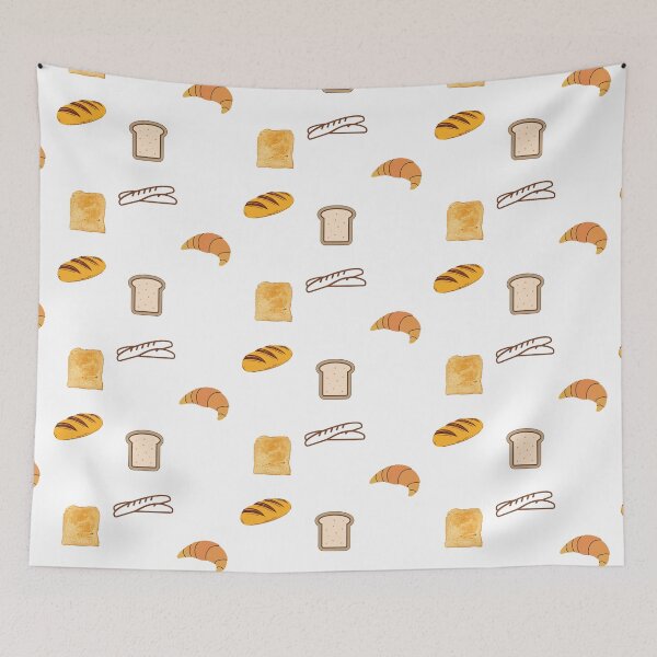 Item preview, Variety Of Breads Food Sticker Pack Design designed and sold by AritraSur.