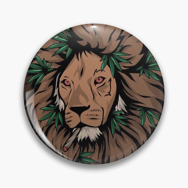 Item preview, Lion Cannabis King designed and sold by GanjaGrip.