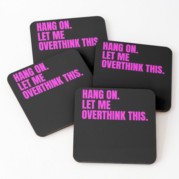 Item preview, Hang on Let me Overthink this designed and sold by mountkar.