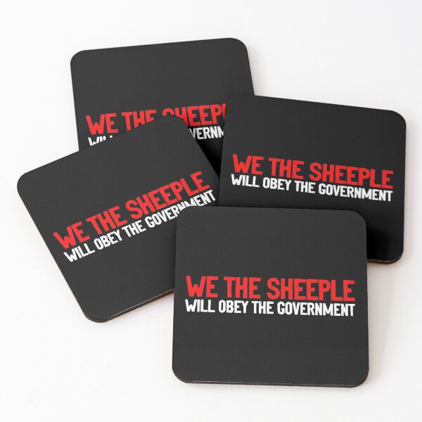 Item preview, We The Sheeple Will Obey The Government Censorship designed and sold by Sour Soul.