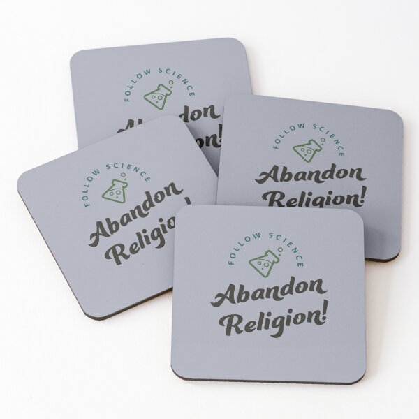 Item preview, Follow Science | Abandon Religion! designed and sold by Rivermod.