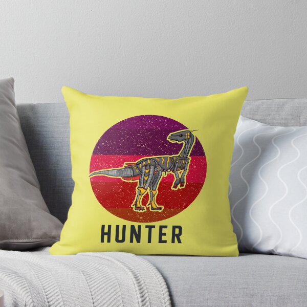 Item preview, Hunter Dinosaur And Red Sunset designed and sold by Chubuter.