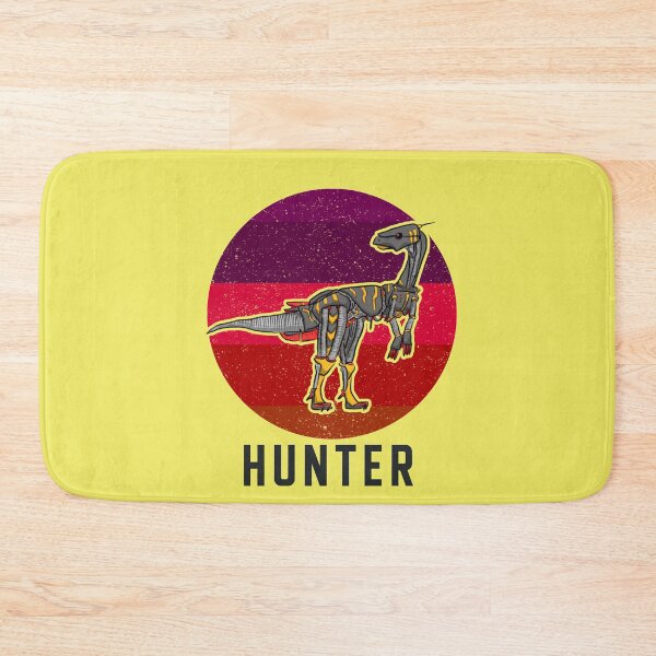 Item preview, Hunter Dinosaur And Red Sunset designed and sold by Chubuter.