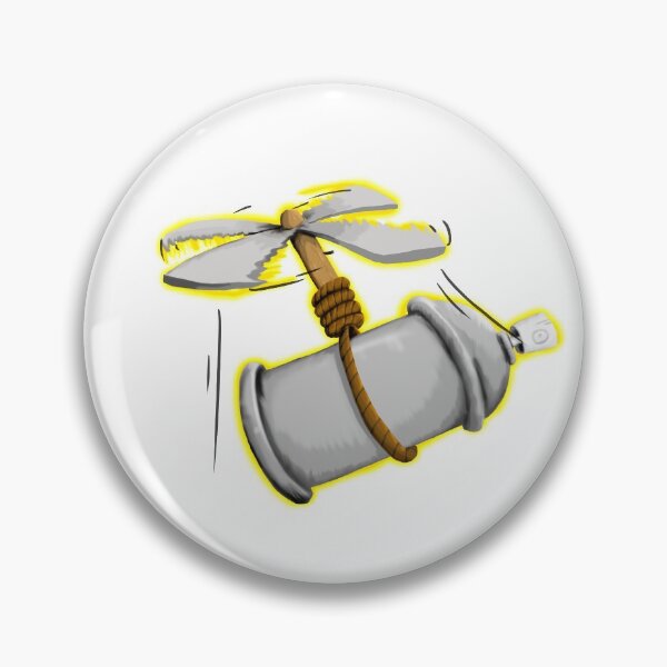 Item preview, Flying Spraycan  designed and sold by MightyMeaks.