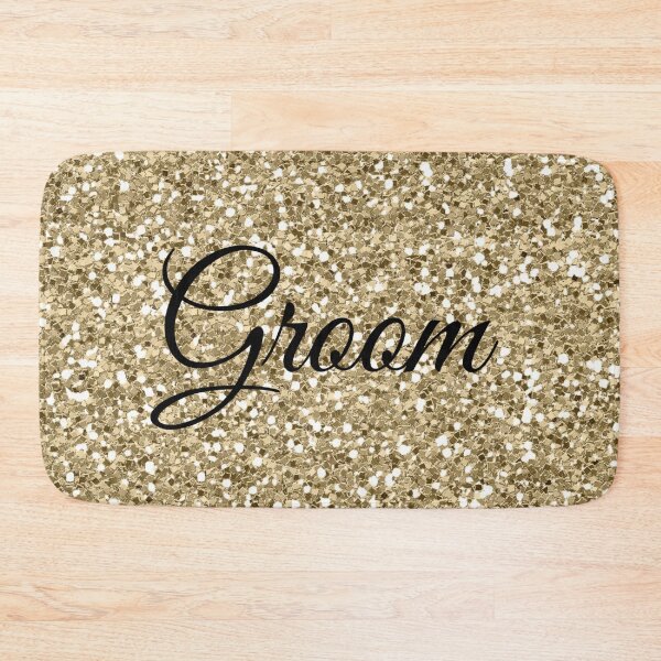 Artikelvorschau, Bräutigam Hochzeit Gold Glitter entworfen und verkauft von edwardtiptonart.