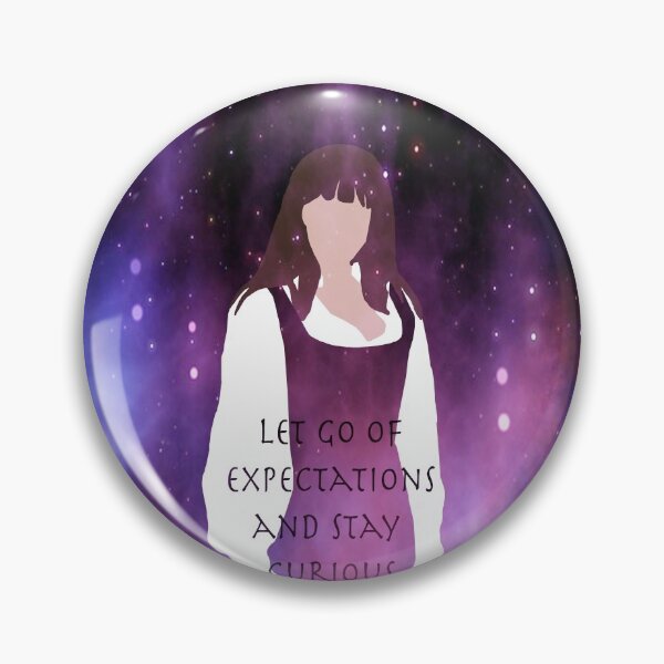 Item preview, Let go of expectations and stay curious designed and sold by NatLeBrunDesign.
