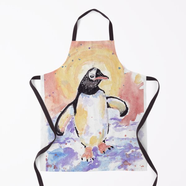 Item preview, Watercolor Penguin designed and sold by CarrieIsArtsy.