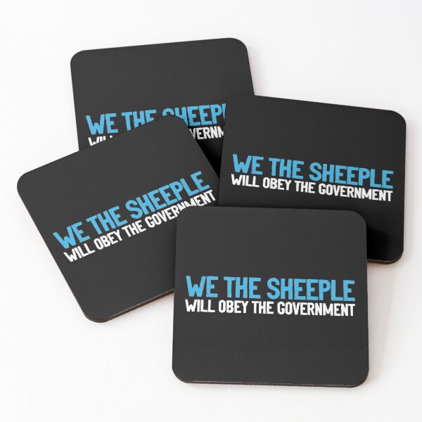 Item preview, We The Sheeple Will Obey The Government Freedom designed and sold by Sour Soul.