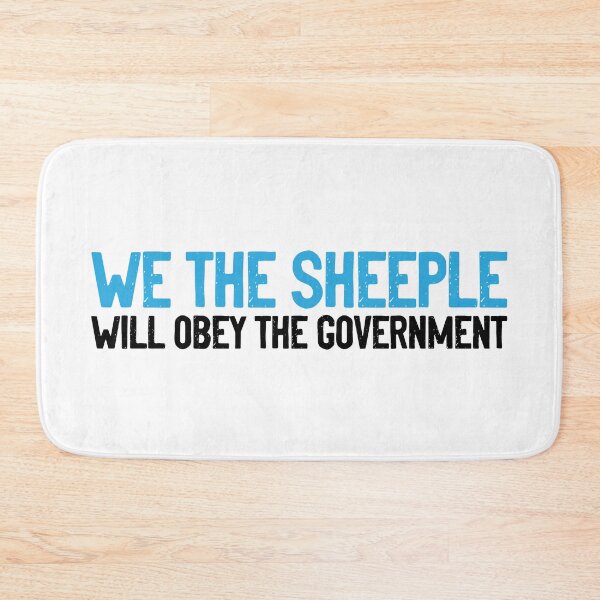 Item preview, We The Sheeple Will Obey The Government Pandemic designed and sold by Sour Soul.