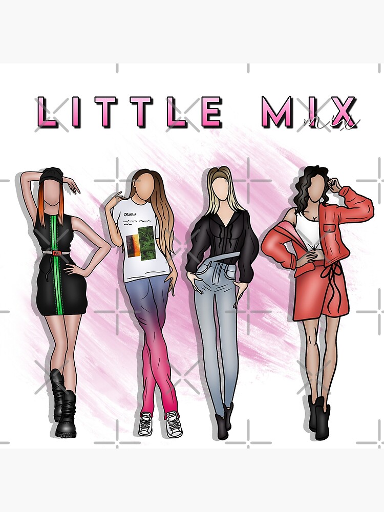 Ilustración inspirada en Little Mix. 