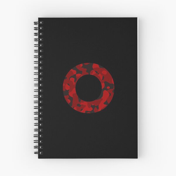 Item preview, Letter O Red Camo Design designed and sold by NECHSTORE.
