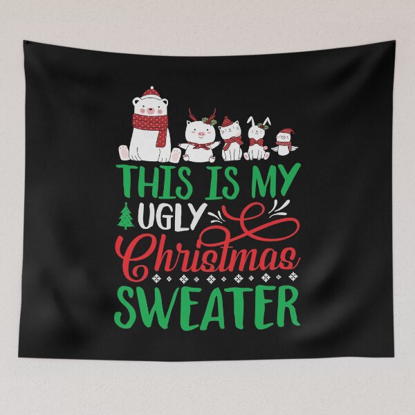 Item preview, This Is My Ugly Christmas Sweater designed and sold by SiddharthaMoon.