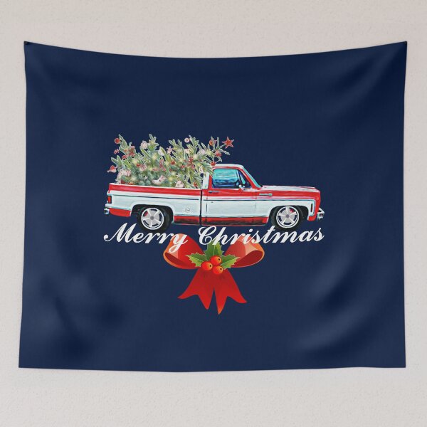 Artikelvorschau, Frohe Weihnachten Holiday Square Body C10 Kurzes Bett entworfen und verkauft von CharJens.