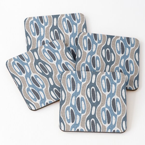 Item preview, Retro Mod 60s Sea Pods Pattern - Color Tide designed and sold by TextileInstinct.