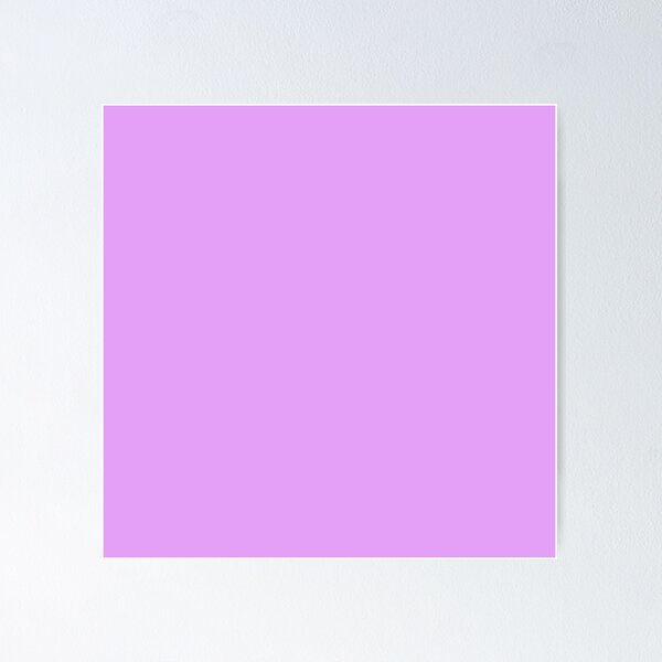 Lavender Haze Color Palette Poster Minimalist Digital Print 