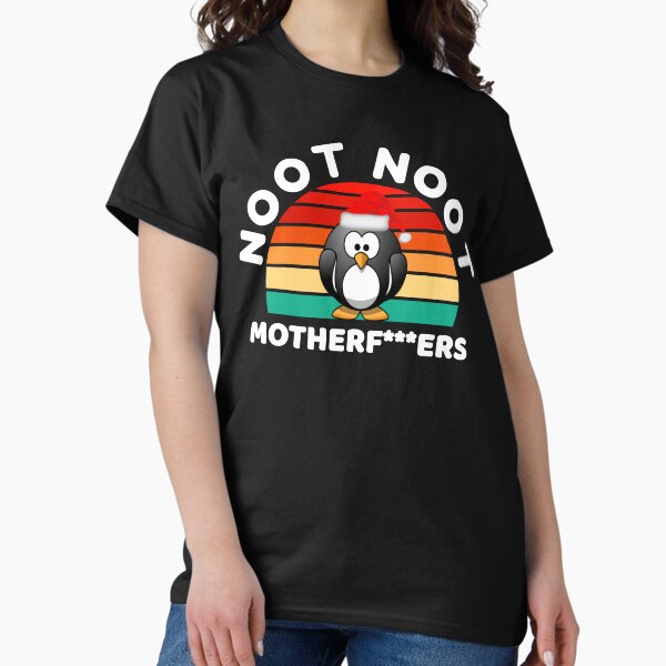 Vista previa del artículo con la obra «Noot Noot Pingu Motherf *** ers Meme Regalo», diseñado y vendido por mountkar.