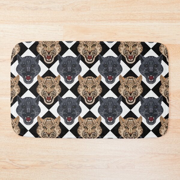 Item preview, Panther Checkers Leopard designed and sold by artlovepassion.