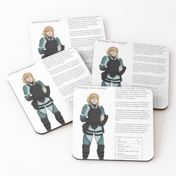 Item preview, Cyberpunk2020 Original Character - Lotta Hart 1 designed and sold by Technomancer-01.