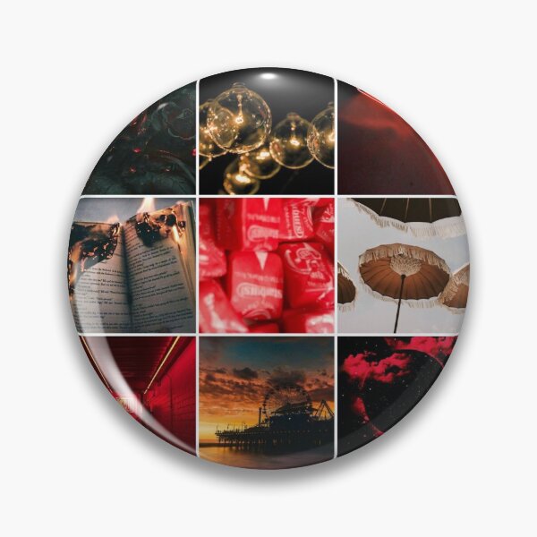 Artikelvorschau, Rotes und orangefarbenes Moodboard entworfen und verkauft von feardeargcrafts.