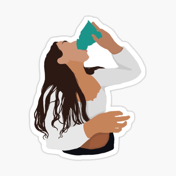 Item preview, Sienna Mae Gomez tiktok sticker designed and sold by Amariafagundes.