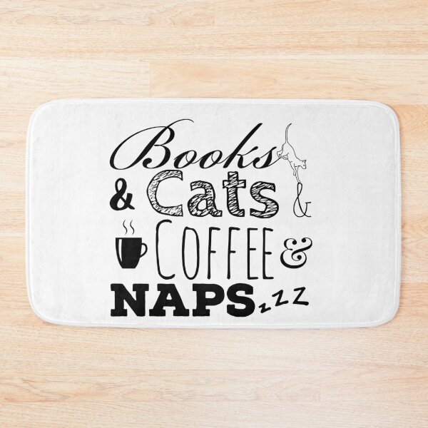 Item preview, Books cats coffee naps cat lover T-shirt  designed and sold by HobbyGear.