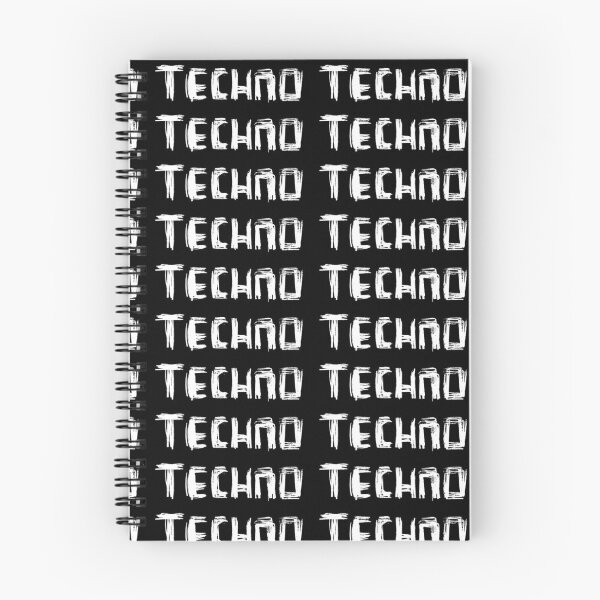 Item preview, Small Font Version: Techno Music Small Hand Writing designed and sold by badlydrawnbabe.