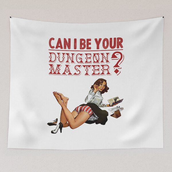Item preview, Can I Be Your Dungeon Master? designed and sold by DoodleDashCollective.