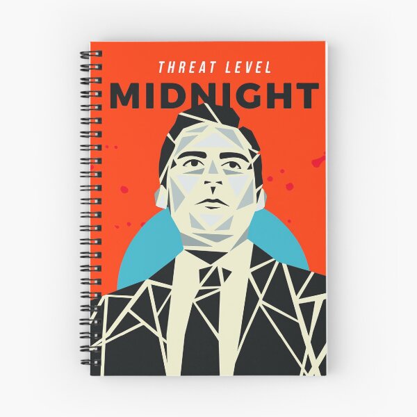 Item preview, Abstract Threat Level Midnight designed and sold by Flakey-.