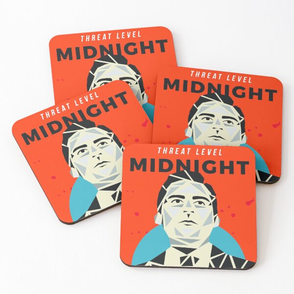 Item preview, Abstract Threat Level Midnight designed and sold by Flakey-.
