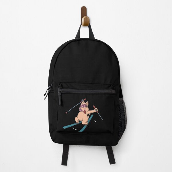 Item preview, Pig on ski freestyle jump designed and sold by Monkey Ful.