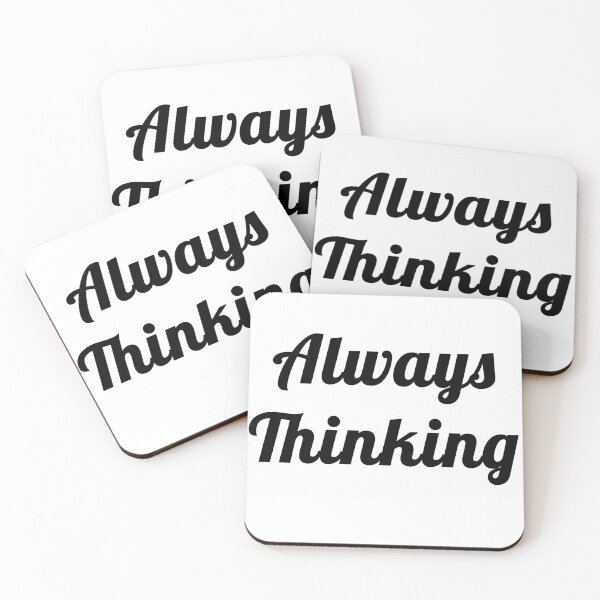 Item preview, Always Thinking T-shirt Design designed and sold by Archixels.