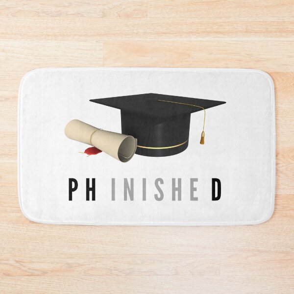 Item preview, PhD Finished doctorate - celebration of graduation from university 2025 designed and sold by Lady-Frost.