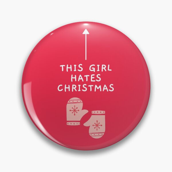 Artikelvorschau, Dieses Mädchen hasst Weihnachten – Lustiges, beleidigendes Weihnachten (Rot) entworfen und verkauft von mydoodlesateme.