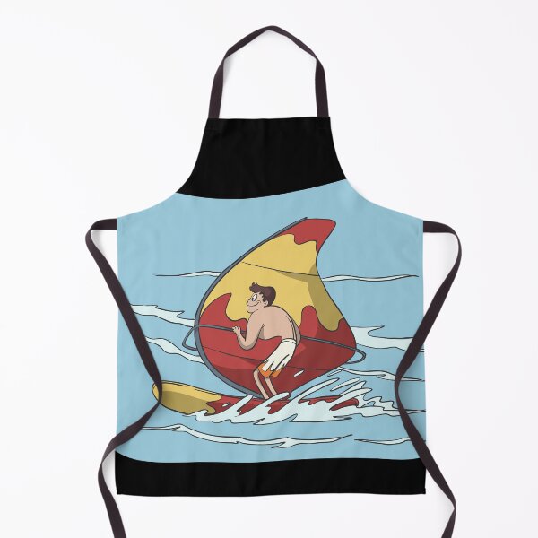 Item preview, Windsurfing surfer at a jibe gift designed and sold by Monkey Ful.