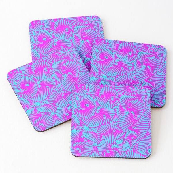 Item preview, Neon Teal Pink Jungle Beach Party designed and sold by Adam Palmeter.