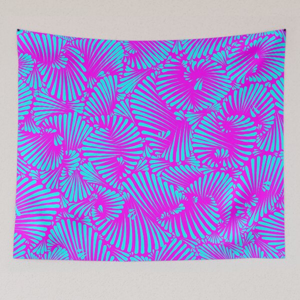 Item preview, Neon Teal Pink Jungle Beach Party designed and sold by Adam Palmeter.