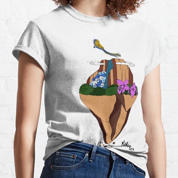 Salto Angel Flotante Camiseta clásica