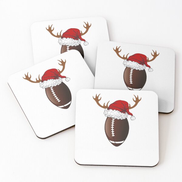 Item preview, Cool Christmas Football Santa Hat Reindeer designed and sold by Salman Hino.