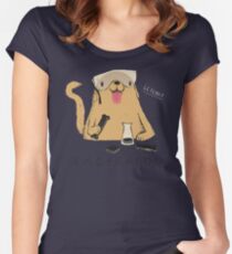 lab-rador Women's Fitted Scoop T-Shirt