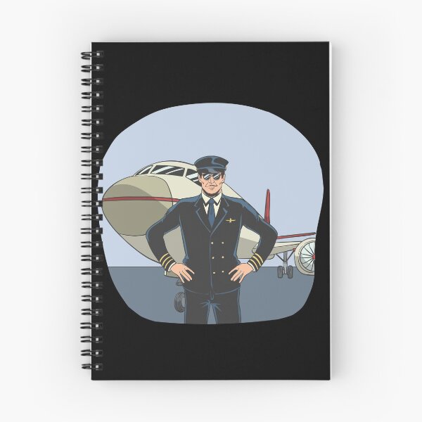Item preview, Pilot hero in front of a plane designed and sold by Monkey Ful.