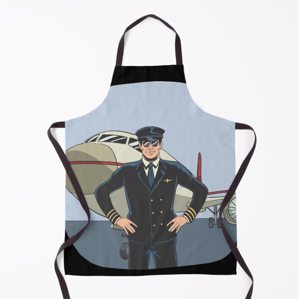 Item preview, Pilot hero in front of a plane designed and sold by Monkey Ful.